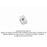 Socket UTP RJ45 Cat6 para caja 202010, 202030 y 202060.